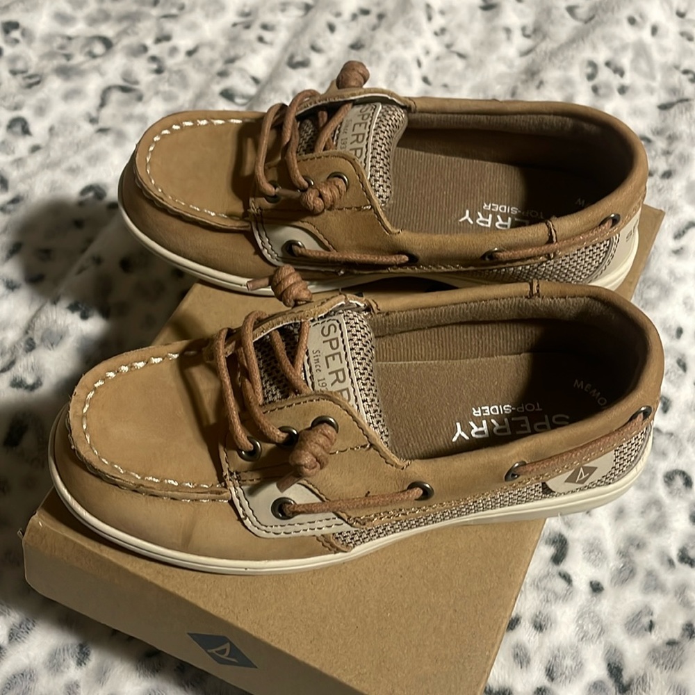 Brand new sperry for girls size 12.5